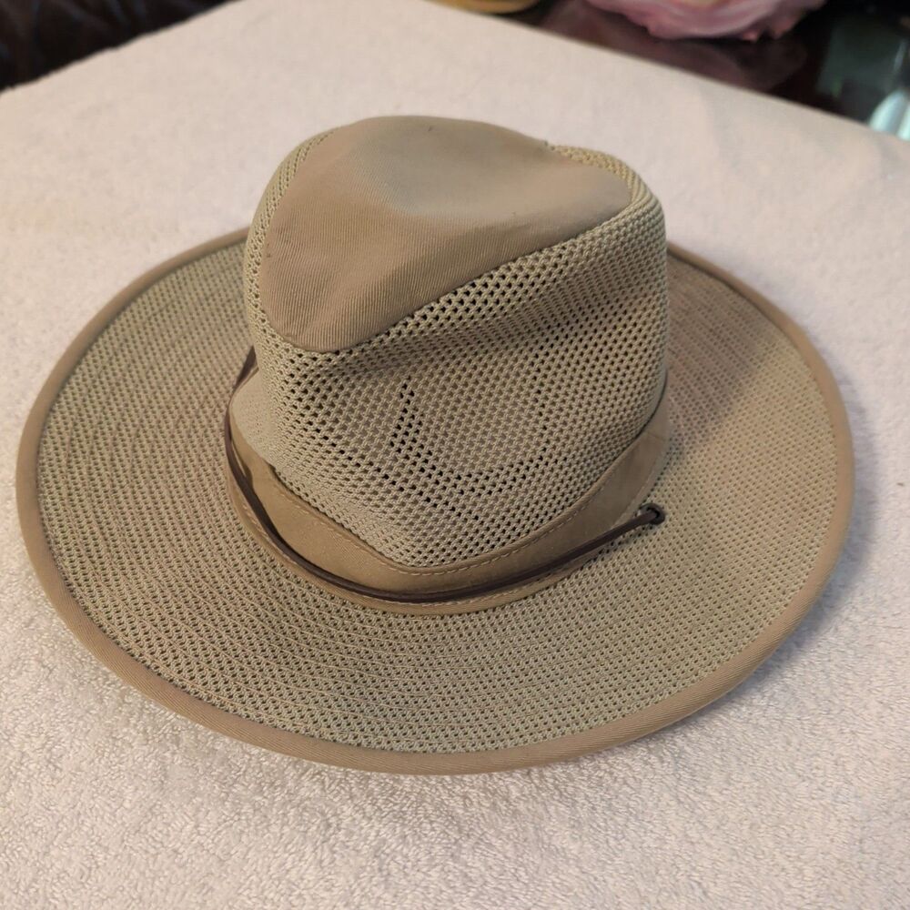 Henschel Aussie Mesh Breezer Hat Small Sun Protection Olive/ Khaki